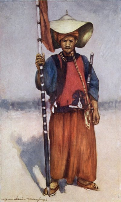 シャン族長の家臣 作： Mortimer Ludington Menpes
